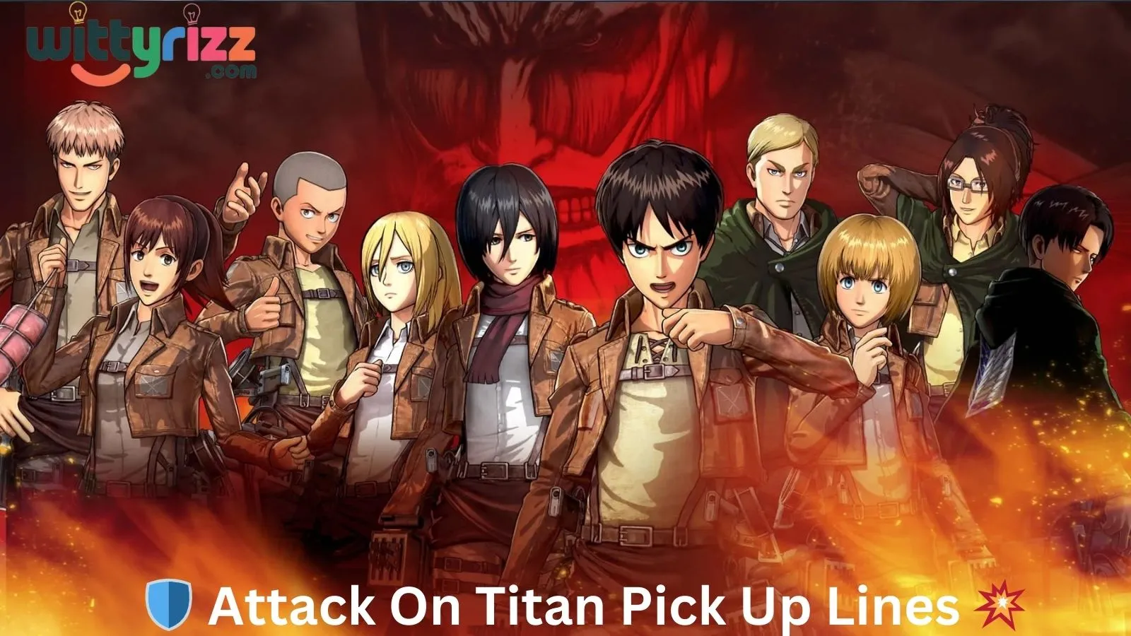 Attack On Titan Pick Up Lines 