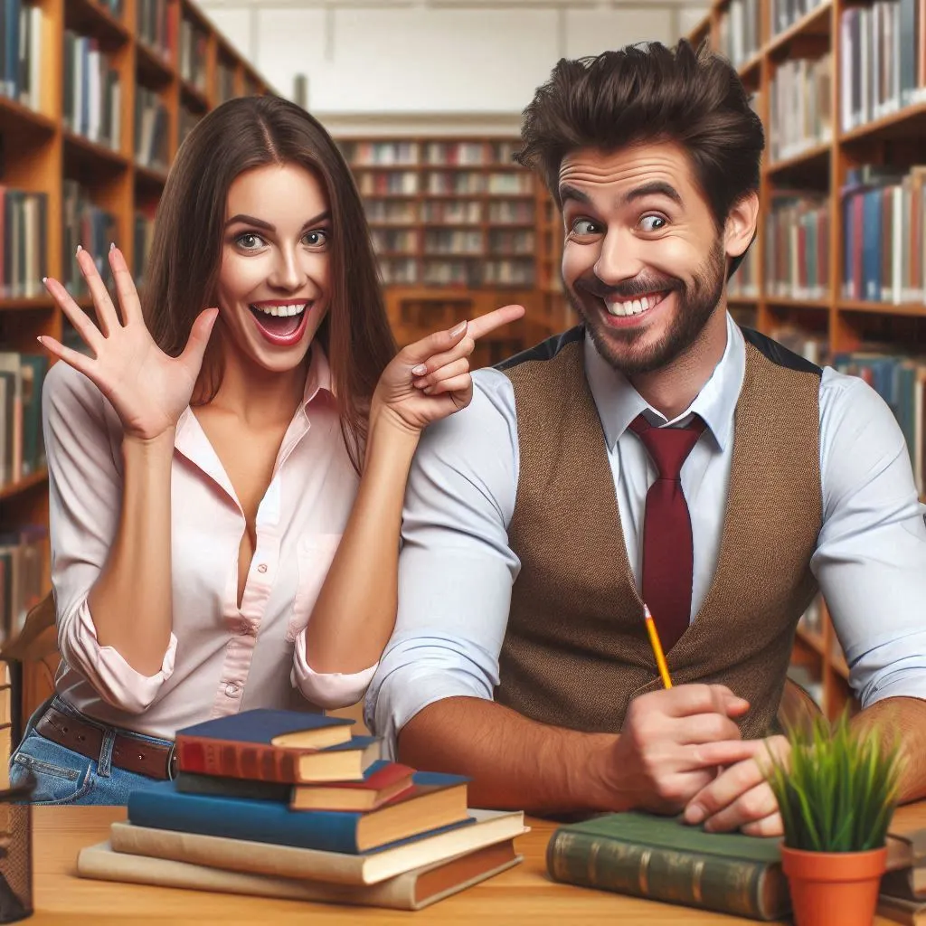 Library Funny Pick Up Lines