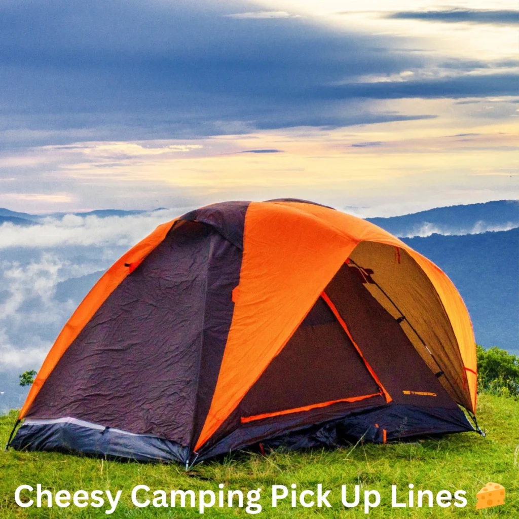 Cheesy Camping Pick Up Lines 