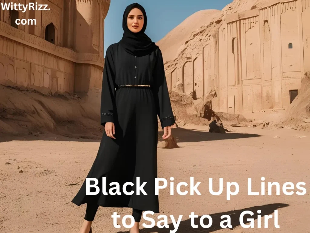 Black Pick Up Lines to Say  