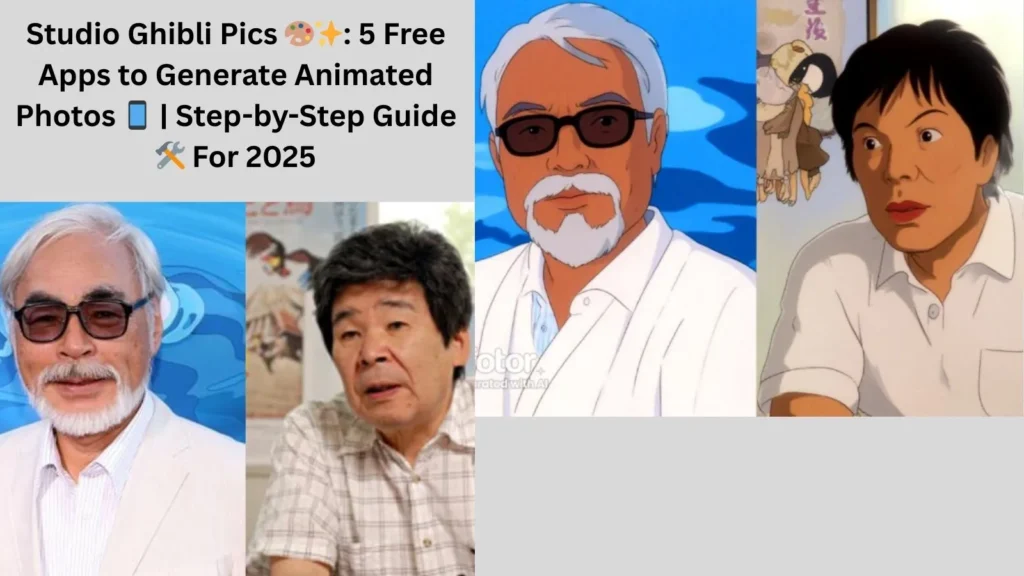 Hayao Miyazaki and Isao Takahata