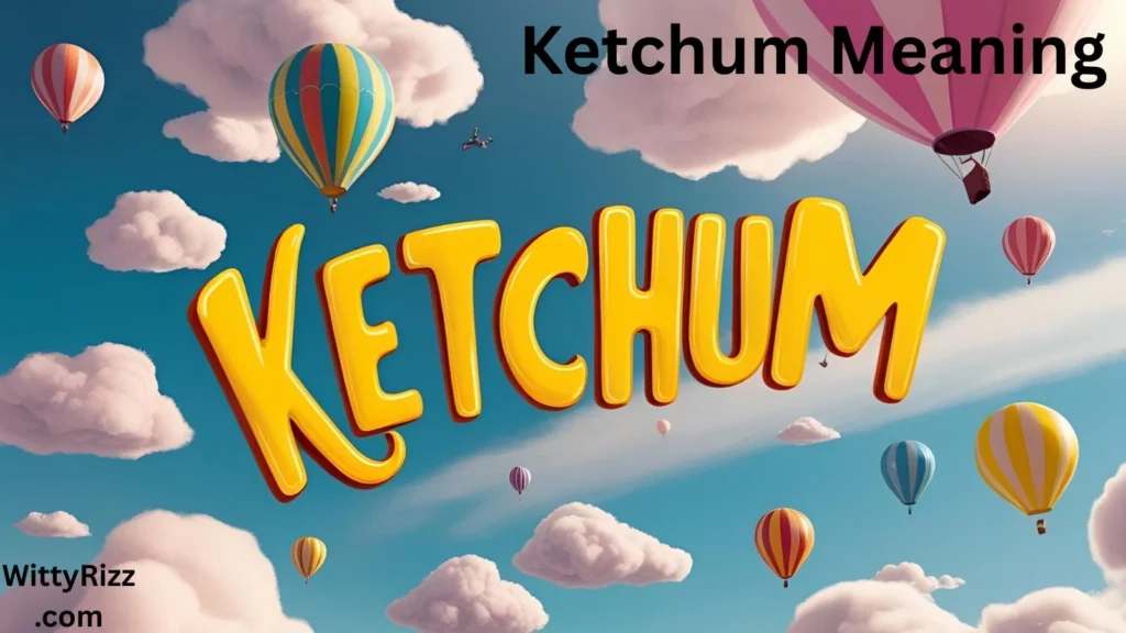 Ketchum Meaning