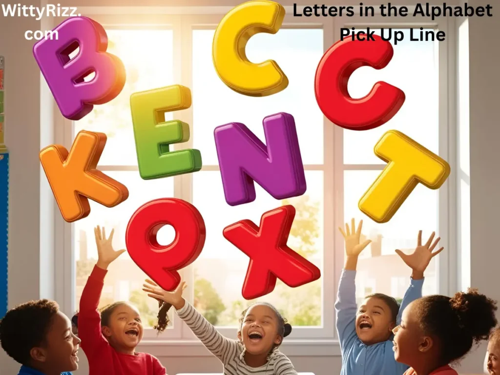 Letters in the Alphabet Pick Up Line