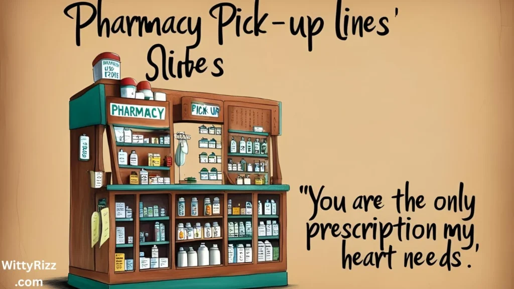 Pharmacy Pick Up Lines