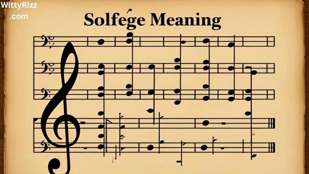 Solfege Meaning
